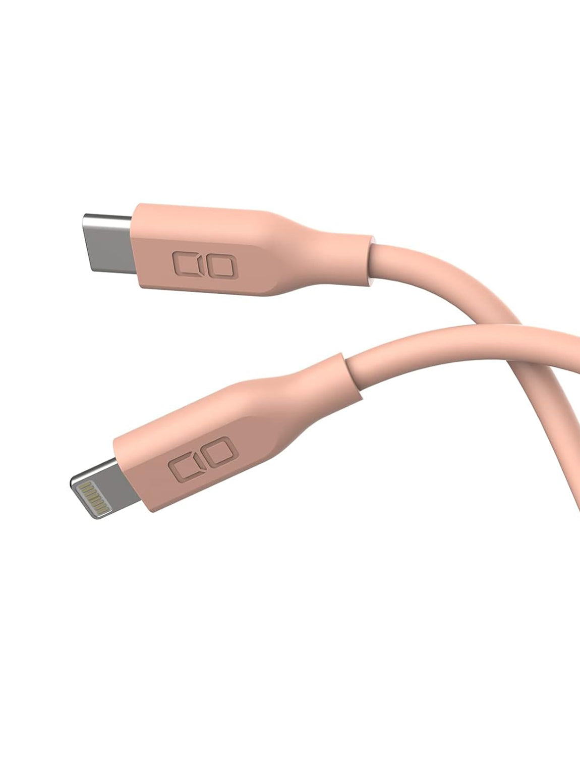 CIO 絡まないシリコンケーブル iPhone 急速充電 USB-C to Lightning 0.15m CIO-SL30000-CL