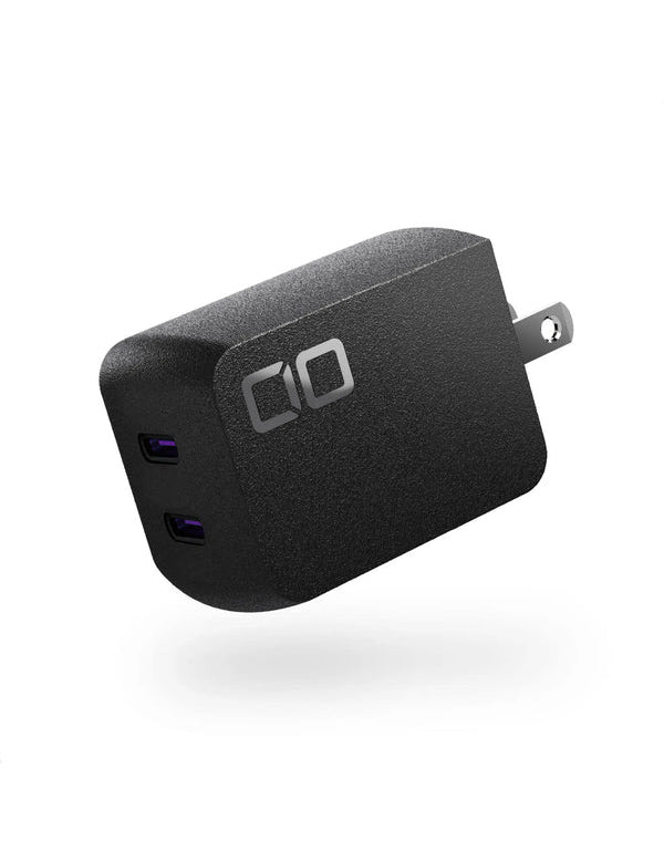 【新製品 iPhone16対応】CIO 67W 2ポート GaN急速充電器 USB-C×2 Novaport DUO II 67W2C