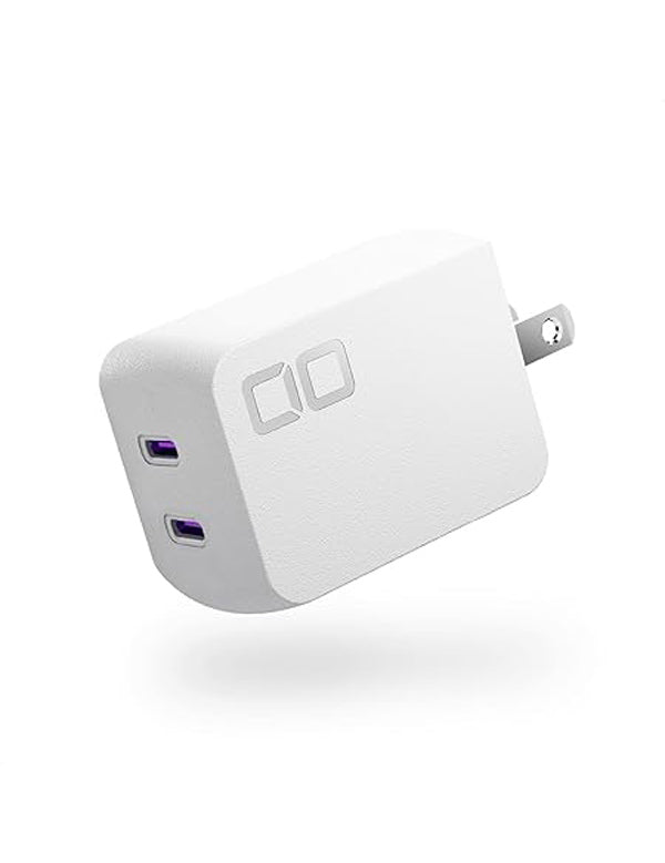 【新製品 iPhone16対応】CIO 67W 2ポート GaN急速充電器 USB-C×2 Novaport DUO II 67W2C