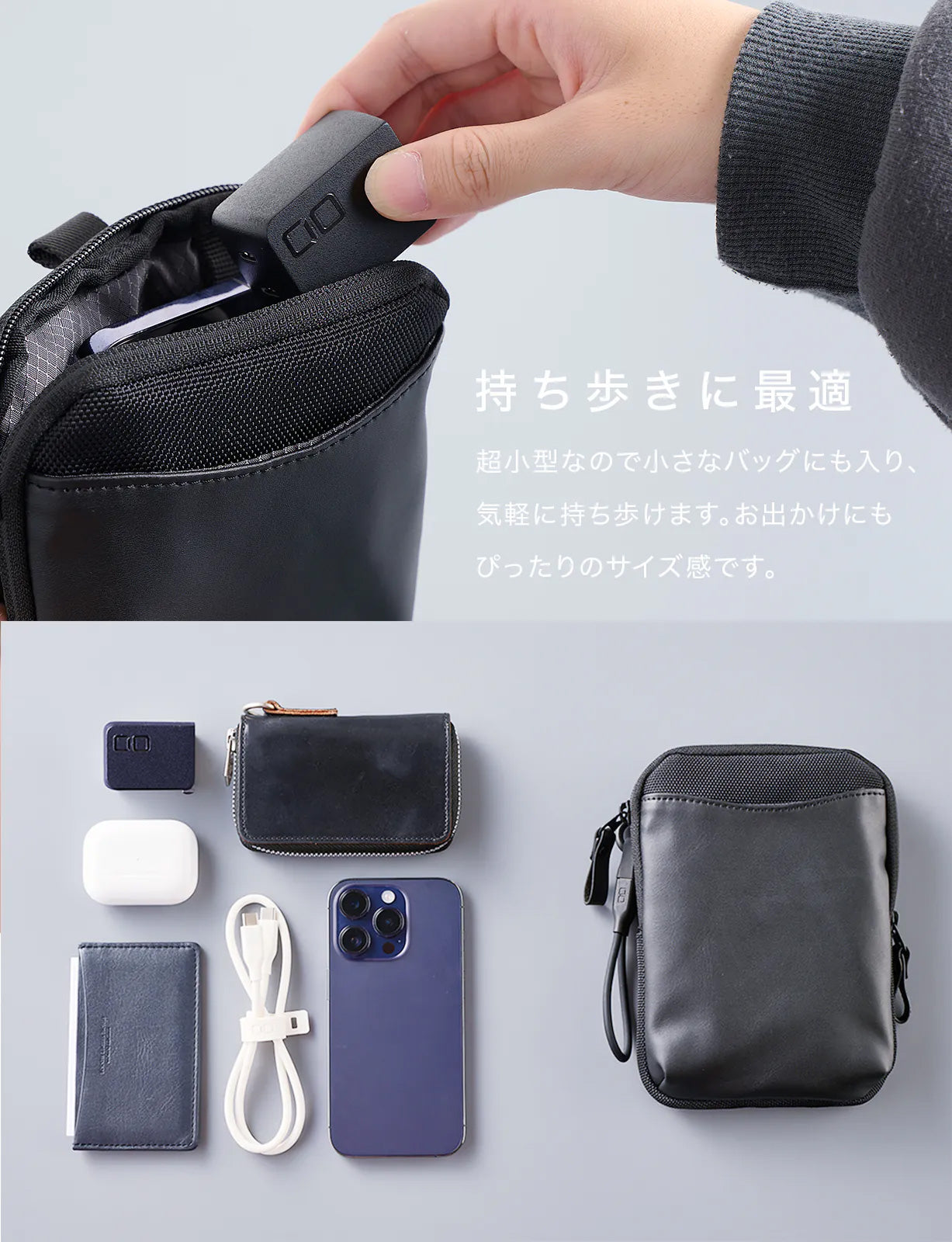 【新製品 iPhone16対応】CIO 45W 2ポート GaN急速充電器 USB-C×2 Novaport DUO II 45W2C