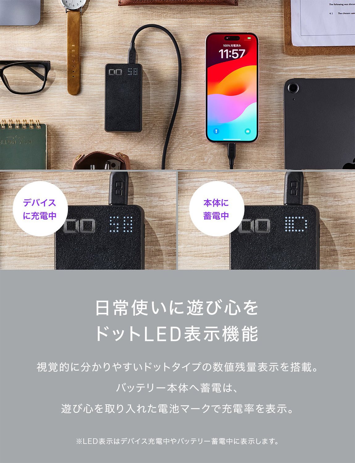 CIO 最大20W入出力 コンパクト 10000mAh モバイルバッテリー SMARTCOBY DUO 20W2C