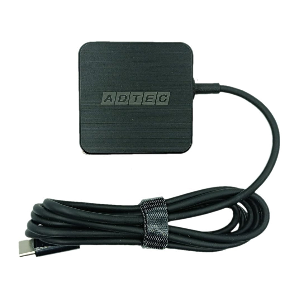 アドテック PD充電器 65W 【USB-C直結】【Power Delivery/GaN (窒化ガリウム) 】ブラックモデル APD-A065-w15C-BK