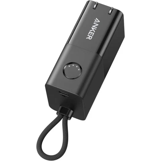 Anker 511 Power Bank 5000mAh (PowerCore Fusion 30W) A1634N11 アンカー 1台2役モバイルバッテリー ブラック