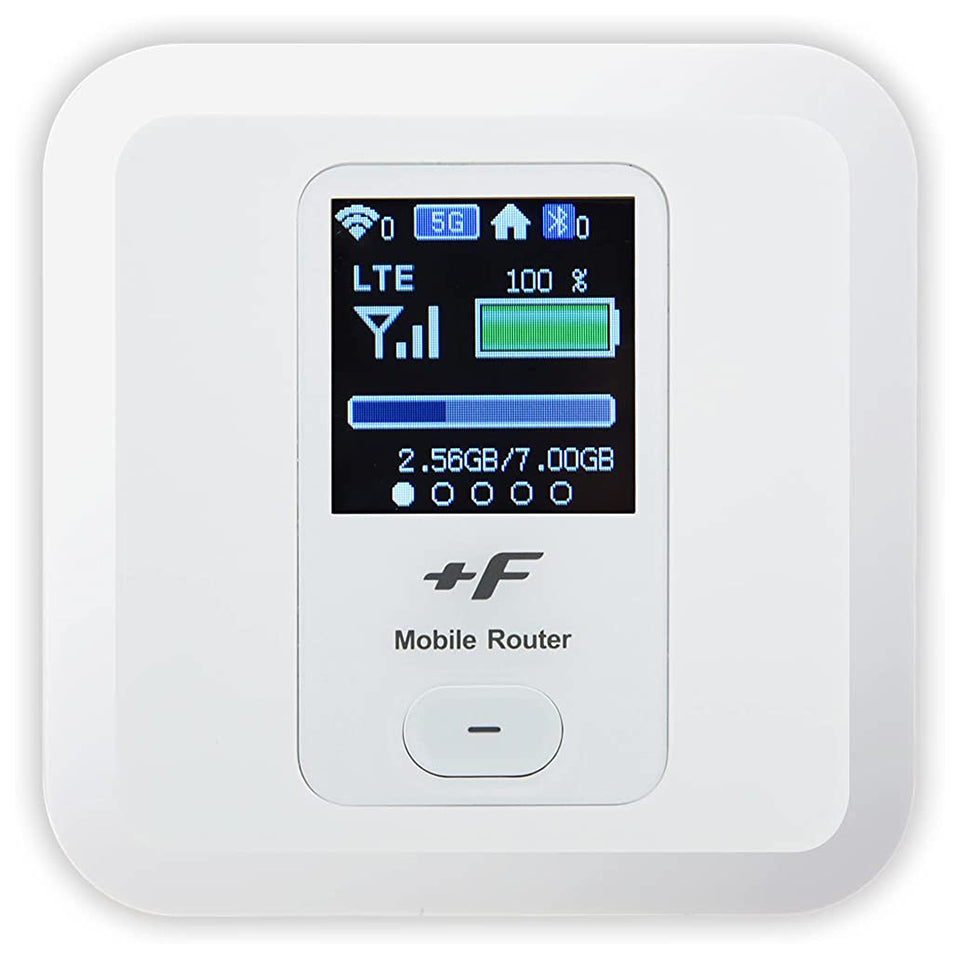 モバイルルーター +F FS030W 富士ソフト(限定色 シャインホワイト)新品 FS030WSW1