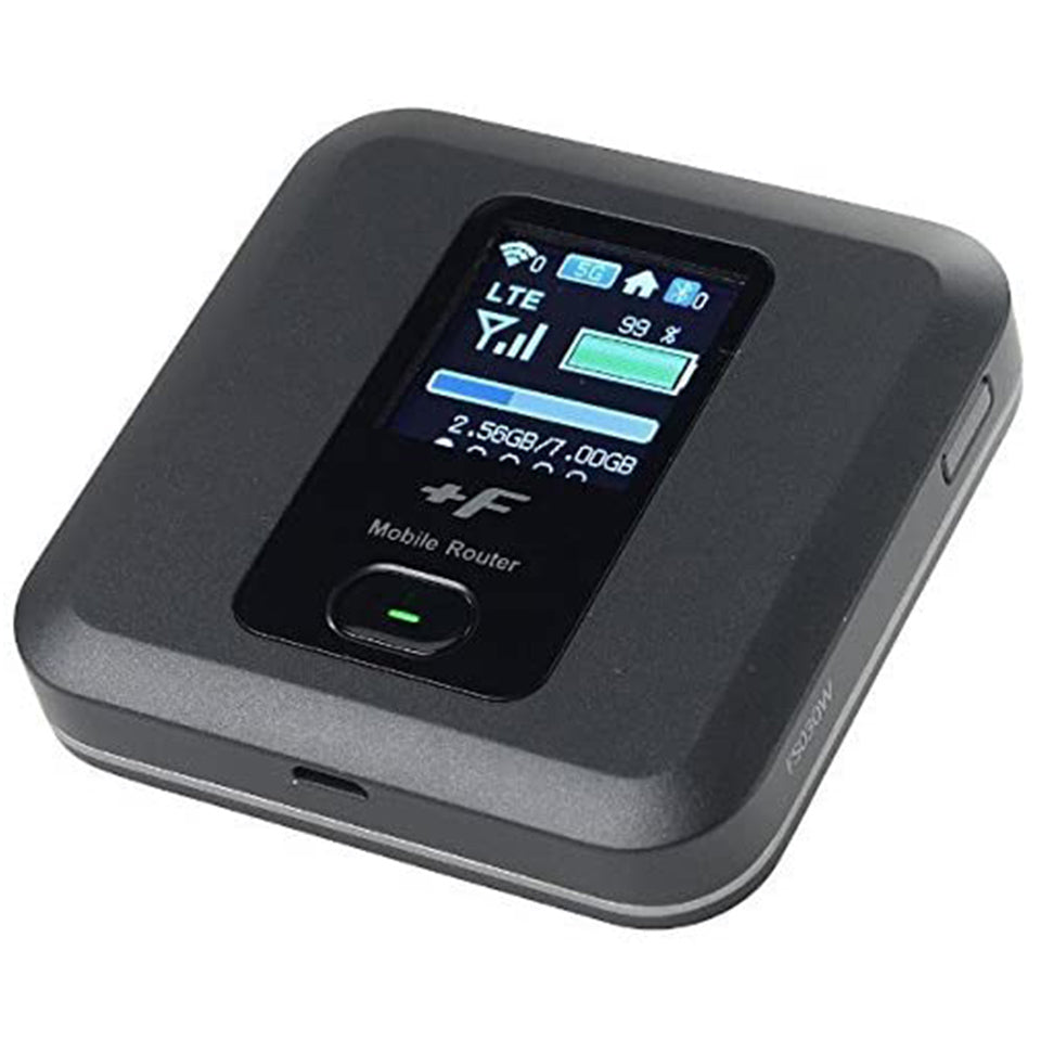 モバイルルーター +F FS030W 富士ソフト (マットブラック) 新品 FS030WMB1 ポケットWi-Fi