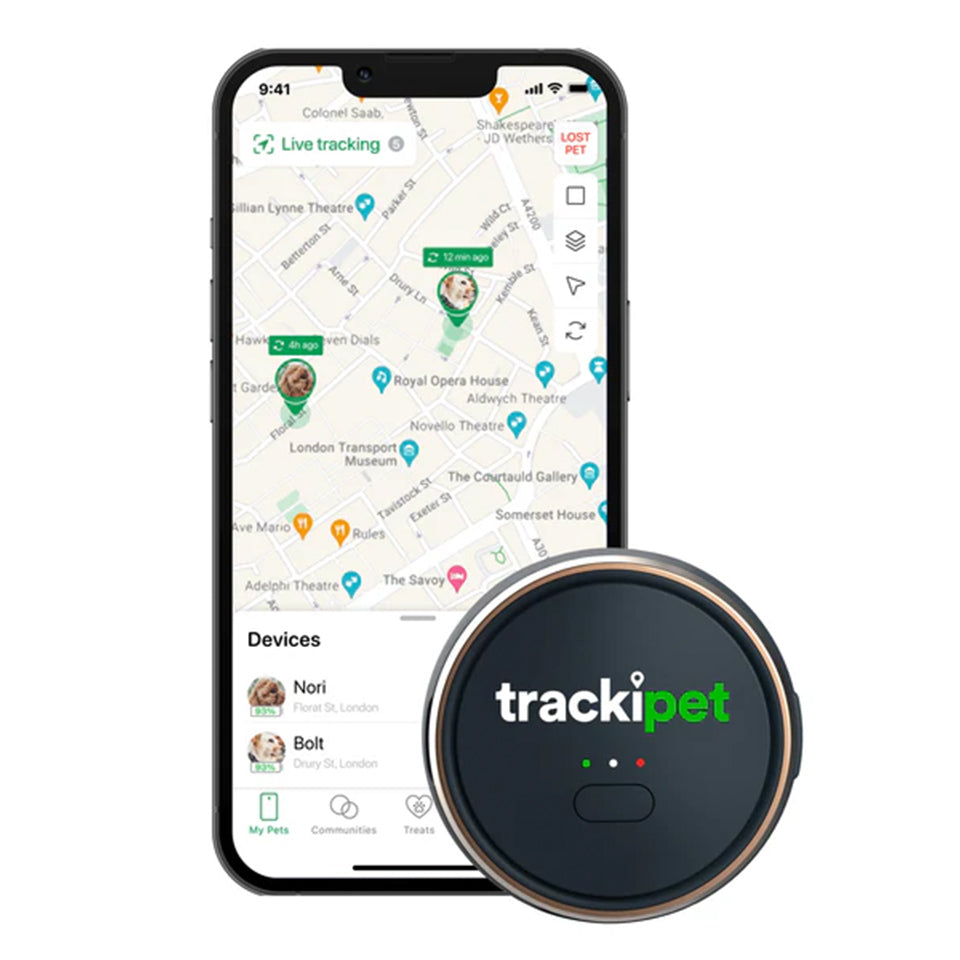【特典付き】トラッキペット TrackiPet 4Gモデル TRKI006-T【3か月分の通信費込み】