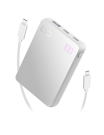 CIO 最大35W入出力 薄型  10000mAh モバイルバッテリー SMARTCOBY Pro SLIM 35W2C1A 3ポート iPhone16対応/Android/MacBook/ノートPC/iPad用