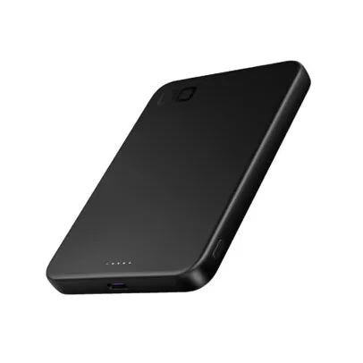 CIO SMARTCOBY SLIM 5K モバイルバッテリー （ハイパフォーマンスモデル）極薄幅8.7mm Qi2 MagSafe対応 5000mAh CIO-MB20W1C-5K-WL15