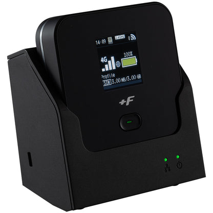 モバイルルーター +F FS045W 充電/LANステーション（+F FS050W/+F FS045W対応クレードル）セット 富士ソフト 新品